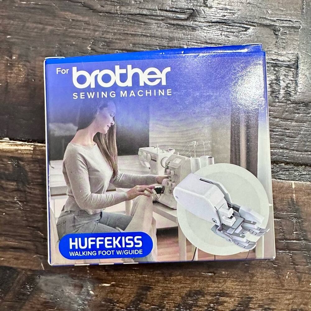 Brother White Sewing Machine with Walking Foot (A268)